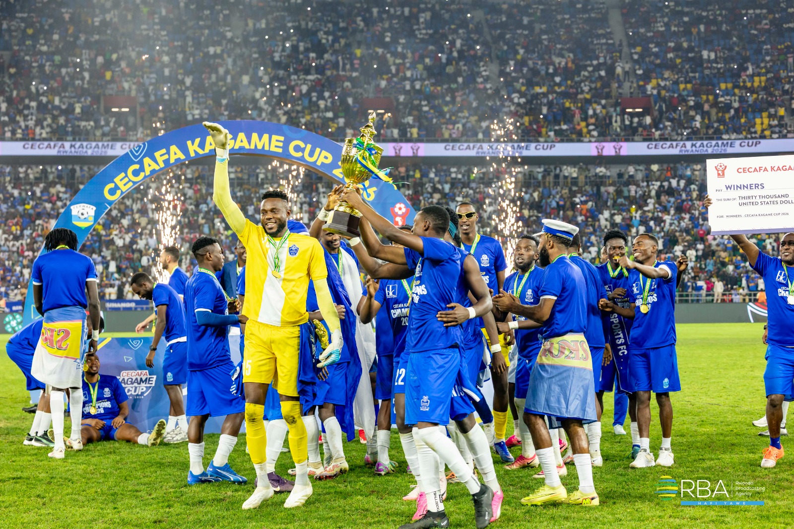 &nbsp;Rayon Sports Win Historic Second CECAFA Kagame Cup Title After Beating Gor Mahia