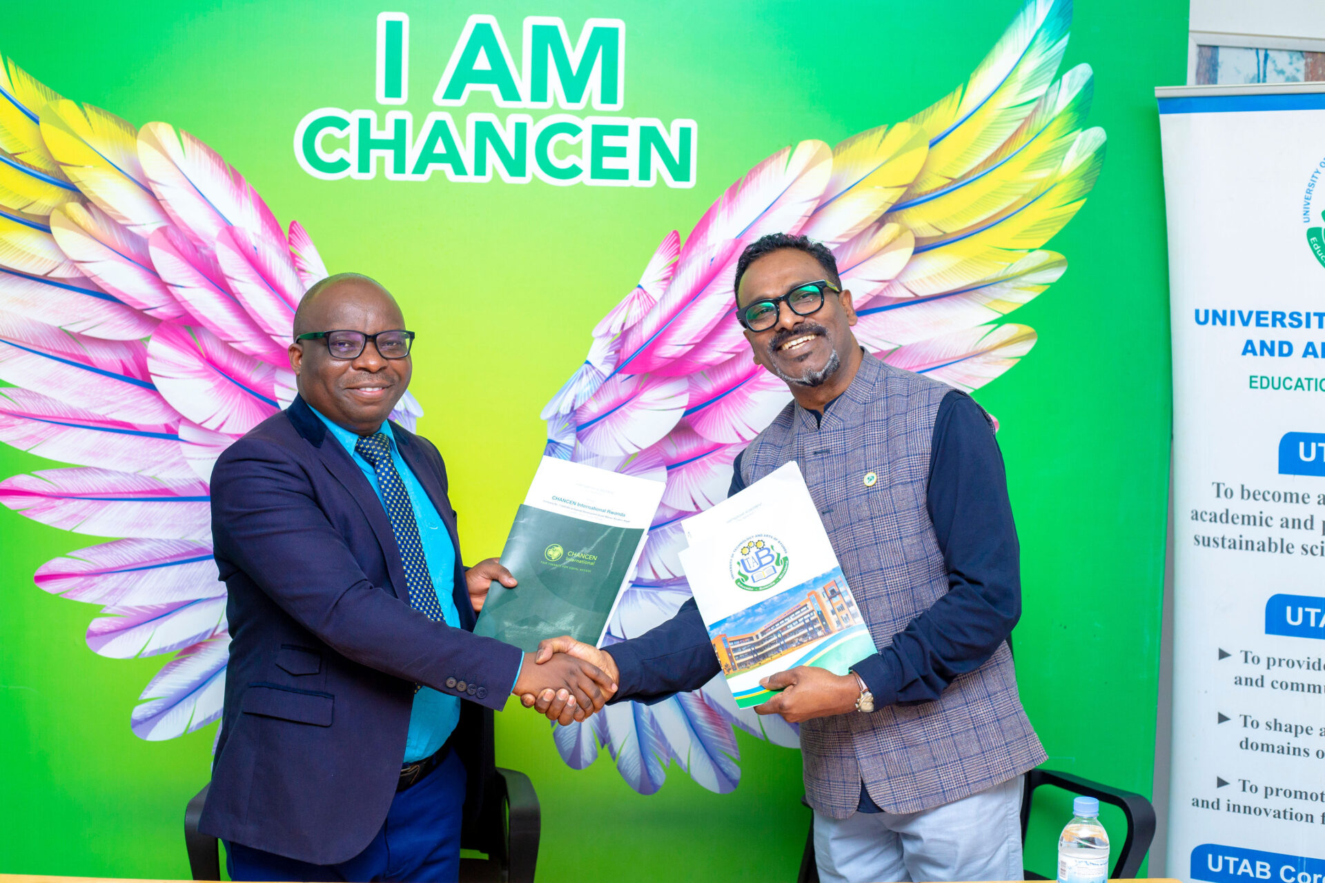 UTAB and Chancen International Signed Partnership on 04 April 2025 / UTAB's Official Website