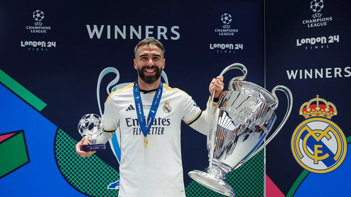 Daniel Carvajal will leave the club Giants at the end of season 2025/26(image source: Real Madrid Official Website)